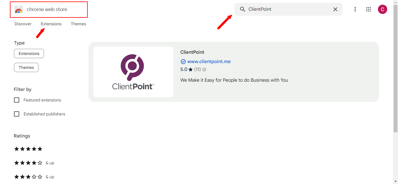 Search ClientPoint Ext.png