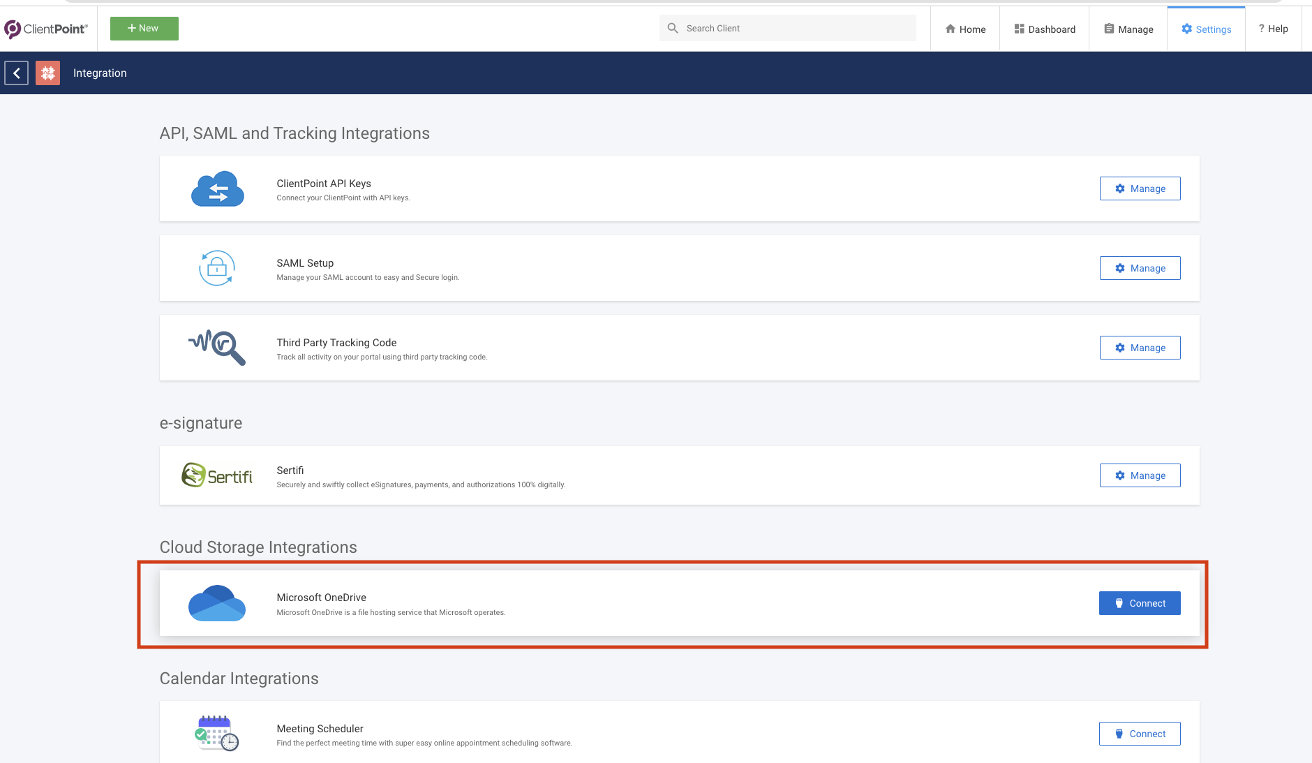 Connecting your Microsoft OneDrive with the Content Library to Import